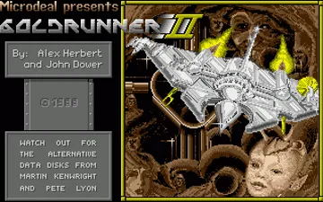 Goldrunner II screen shot title